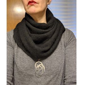 Helmut Lang NWT mohair cashmere infinity scarf